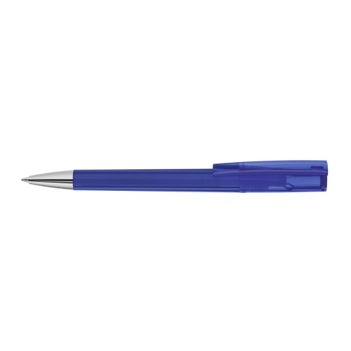 ULTIMO transparent SI Twist ballpoint pen dark blue