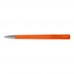 ULTIMO transparent SI Twist ballpoint pen orange