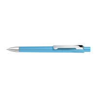 CHECK M-SI Retractable ballpoint pen cyan