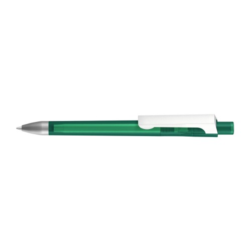 CHECK frozen KG SI Retractable ballpoint pen dark green
