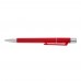 PEPP transparent SI Retractable ballpoint pen red