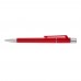 PEPP transparent SI Retractable ballpoint pen red