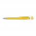 CRYS transparent SI Twist ballpoint pen yellow