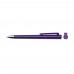 CRYS transparent SI Twist ballpoint pen magenta