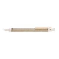 PAPER PEN Retractable ballpoint pen beige