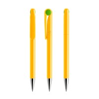 prodir DS1 TPC Twist ballpoint pen, Yellow-Green