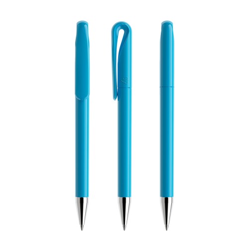 prodir DS1 TPC Twist pen, Cyan  Blauw
