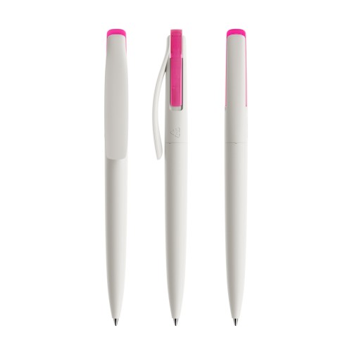 prodir DS2 PMM Push pen,  Wit-Pink