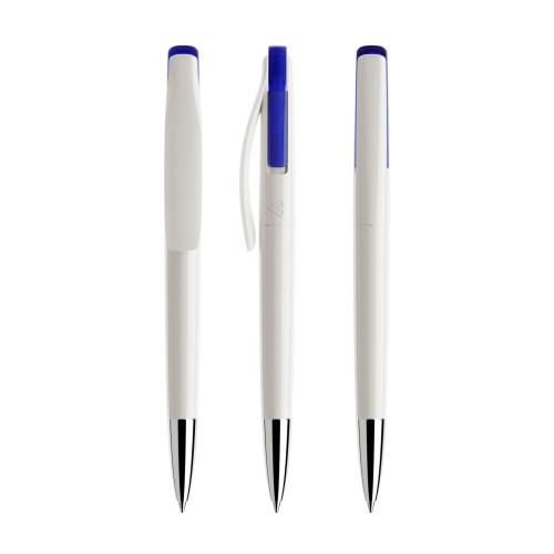 prodir DS2 PPC Push Kugelschreiber, Weiß-Klassisch Blau prodir DS2 PPC Push Kugelschreiber, Weiß-Klassisch Blau