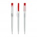 prodir DS2 PTT Push Kugelschreiber, Transparent-Rot prodir DS2 PTT Push Kugelschreiber, Transparent-Rot