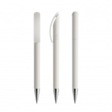 prodir DS3 TMS Twist ballpoint pen, White