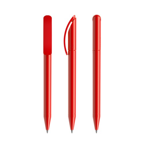 prodir DS3 TPP Twist Kugelschreiber, Rot prodir DS3 TPP Twist Kugelschreiber, Rot