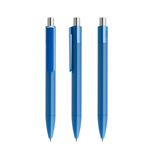 prodir DS4 PMM Push Kugelschreiber, Atlantic Blue-Silver galvanised chrome prodir DS4 PMM Push Kugelschreiber, Atlantic Blue-Silver galvanised chrome