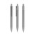 prodir DS4 PMM Push pen,  Dolfijngrijs
