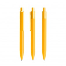 prodir DS4 Soft Touch PRR Push ballpoint pen, Yellow