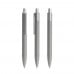 prodir DS4 Soft Touch PRR Push Kugelschreiber, Delfingrau-Silber galvanisiert Satin prodir DS4 Soft Touch PRR Push Kugelschreiber, Delfingrau-Silber galvanisiert Satin