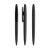 prodir DS5 Soft Touch TRR-P Twist ballpoint pen, Black-Black