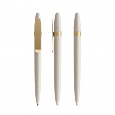 prodir DS5 Shell TSE Twist ballpoint pen, Shell-Gold satin finish