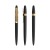 prodir DS5 Soft Touch TSR Twist pen,  Zwart-Gold satin finish