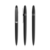 prodir DS5 Soft Touch TSR Twist pen,  Zwart-Graphite satin finish