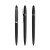 prodir DS5 Soft Touch TSR Twist pen,  Zwart-Graphite satin finish