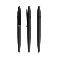 prodir DS5 Soft Touch TSR Twist pen,  Zwart- Zwart satin finish