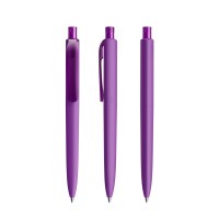 prodir DS8 Soft Touch PRR Push ballpoint pen, Raspberry