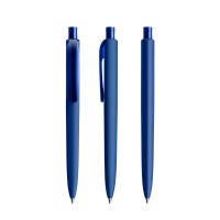 prodir DS8 Soft Touch PRR Push ballpoint pen, Classic Blue