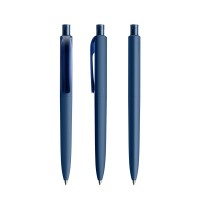 prodir DS8 Soft Touch PRR Push ballpoint pen, Sodalite Blue