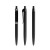 prodir QS01 PMP Push ballpoint pen, Black
