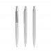prodir QS01 PMS Push pen,  Betongrijs-Silver satin finish