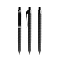 prodir QS01 Soft Touch PRP Push pen,  Zwart