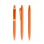 prodir QS01 Soft Touch PRT Push ballpoint pen, Orange