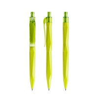 prodir QS20 PMT Push ballpoint pen, Yellow Green