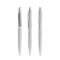 prodir QS20 Soft Touch PRS Push ballpoint pen, Concrete Grey