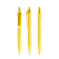 prodir QS20 Soft Touch PRT Push ballpoint pen, Lemon