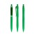 prodir QS20 Soft Touch PRT Push ballpoint pen, Bright Green