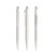 prodir QS40 PMP Push pen,  Wit-Silver satin finish