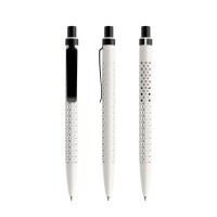 prodir QS40 PMS Push pen, Wit-Black satin finish