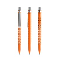 prodir QS40 PMS Push pen, Oranje-Silver satin finish
