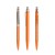 prodir QS40 PMS Push pen,  Oranje-Silver satin finish