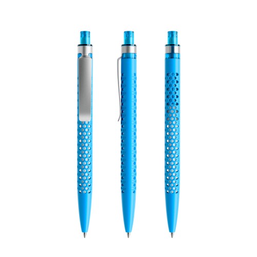 prodir QS40 PMS Push ballpoint pen, Cyan Blue