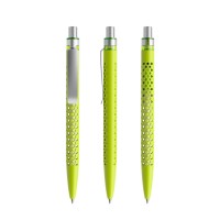 prodir QS40 PMS Push pen, Geel Green-Silver satin finish