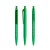 prodir QS40 Soft Touch PRT Push ballpoint pen, Bright Green