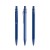 Prodir QS50 PQS Stone Push ballpoint pen, Sideral Blue-Sideral Blue satin finish