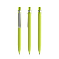 prodir QS50 Soft Touch PRS Push ballpoint pen, Yellow Green