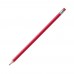 Pencil with rubber, red