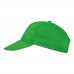 6 panel baseball cap San Francisco, groen