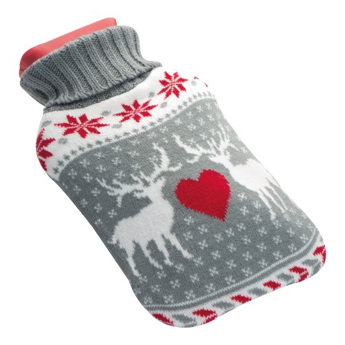 Weihnachtswärmflasche Dourados, grau Weihnachtswärmflasche Dourados, grau