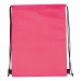 Polyester gym bag, pink